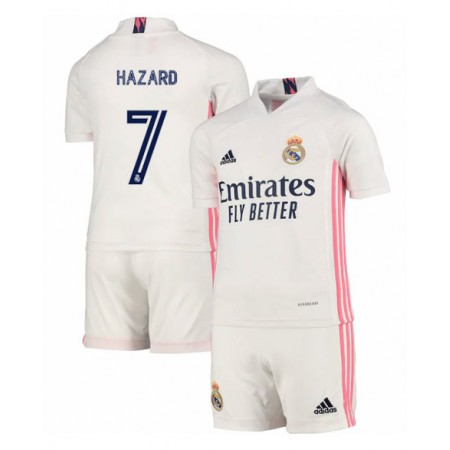 Completo Calcio Real Madrid Eden Hazard 7 Bambino Divisa Prima 2020/2021